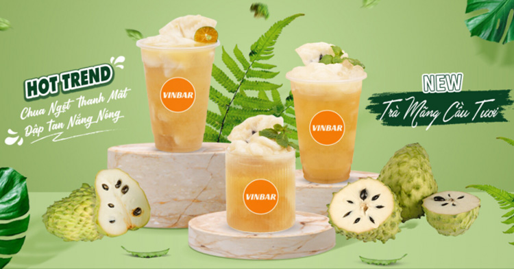 Trà mãng cầu tươi