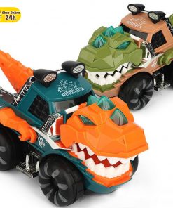 Bán xe ô tô đồ chơi khủng long có đèn và nhạc vui cho bé