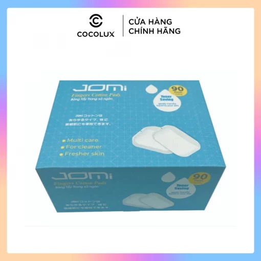 Bán bông tẩy trang xỏ ngón Jomi Fingers Cotton Pads xuất xứ Nhật Bản