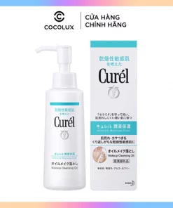 Bán dầu tẩy trang Curél Intensive Moisture Care Makeup Cleansing Oil chính hãng