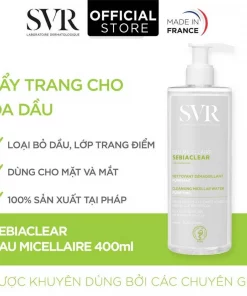 Bán sản phẩm nước tẩy trang SVR cho mọi loại da 400ml chính hãng